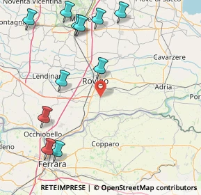 Mappa Via San Pietro Martire, 45030 Pontecchio Polesine RO, Italia (21.03545)