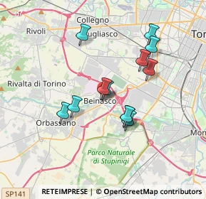 Mappa Largo Principe Amedeo, 10092 Beinasco TO, Italia (3.0425)