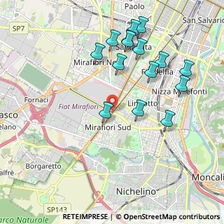 Mappa , 10135 Torino TO, Italia (2.11533)