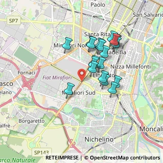 Mappa , 10135 Torino TO, Italia (1.52842)