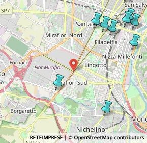Mappa , 10135 Torino TO, Italia (3.42286)