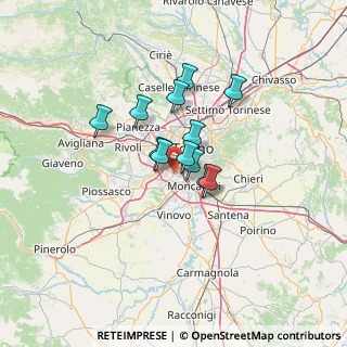 Mappa , 10135 Torino TO, Italia (8.72583)
