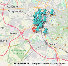 Mappa , 10135 Torino TO, Italia (2.55733)