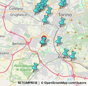 Mappa , 10135 Torino TO, Italia (4.58438)