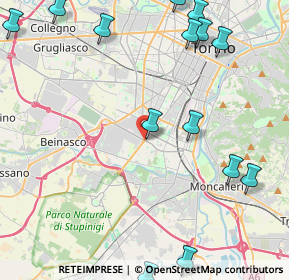 Mappa , 10135 Torino TO, Italia (6.07067)