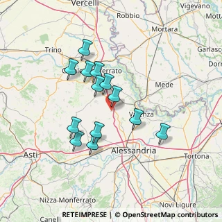 Mappa Strada Provinciale, 15040 Mirabello Monferrato AL, Italia (12.11846)
