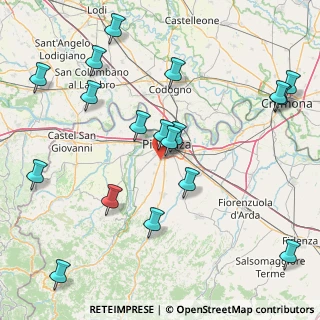 Mappa Via dei Bersaglieri, 29122 Piacenza PC, Italia (19.78389)