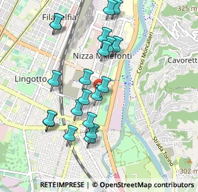 Mappa Via Frabosa, 10127 Torino TO, Italia (0.922)