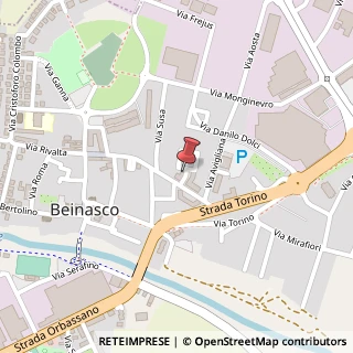 Mappa Via Principe Amedeo, 25, 10092 Beinasco, Torino (Piemonte)