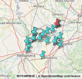 Mappa Unnamed Road, 27030 Gambarana PV, Italia (10.0405)