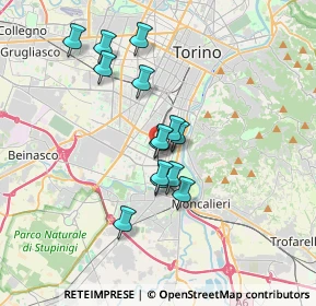 Mappa Via Passo Buole, 10127 Torino TO, Italia (2.84929)