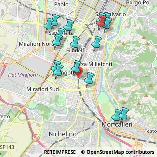 Mappa Via Passo Buole, 10127 Torino TO, Italia (2.24)