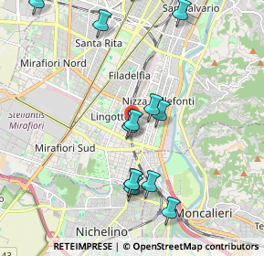 Mappa Via Passo Buole, 10127 Torino TO, Italia (2.43533)