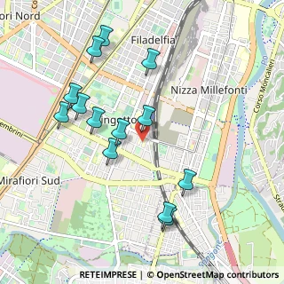 Mappa Via Giovanni Flecchia, 10127 Torino TO, Italia (1.02)