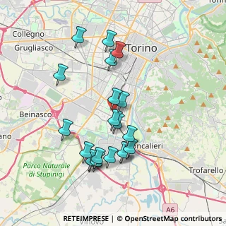 Mappa Via Giovanni Flecchia, 10127 Torino TO, Italia (3.6395)