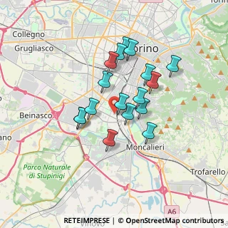 Mappa Via Giovanni Flecchia, 10127 Torino TO, Italia (2.80353)