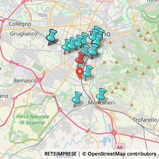 Mappa Via Giovanni Flecchia, 10127 Torino TO, Italia (3.30222)