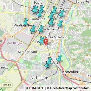 Mappa Via Giovanni Flecchia, 10127 Torino TO, Italia (2.26375)