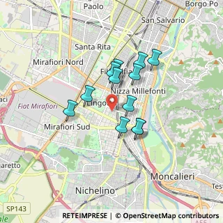 Mappa Via Giovanni Flecchia, 10127 Torino TO, Italia (1.31167)