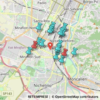 Mappa Via Giovanni Flecchia, 10127 Torino TO, Italia (1.373)