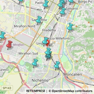 Mappa Via Giovanni Flecchia, 10127 Torino TO, Italia (2.74688)