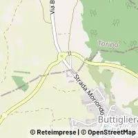 Karte Buttigliera d'Asti