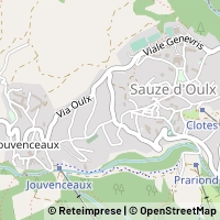 地图 Sauze d'Oulx