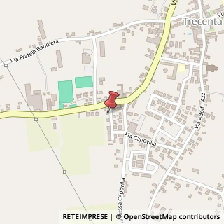 Mappa Via XXV Aprile, 12, 45027 Trecenta, Rovigo (Veneto)