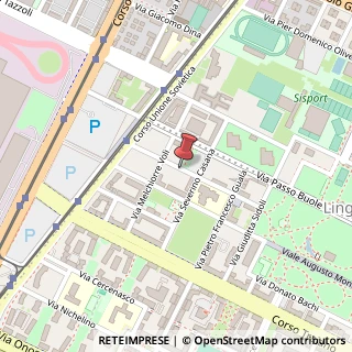 Mappa Via Podgora, 20, 10135 Torino, Torino (Piemonte)