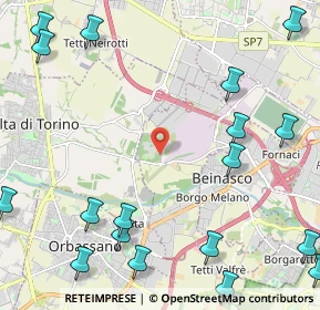 Mappa Regione Gonzole, 10043 Orbassano TO, Italia (3.24)