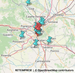 Mappa Nizza Millefonti, 10127 Torino TO, Italia (8.72273)