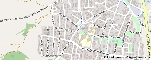 Mappa Rivalta di Torino