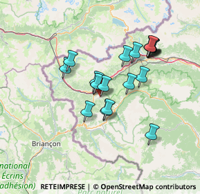 Mappa Via Villaggio Alpino, 10050 Sauze d'Oulx TO, Italia (12.0245)