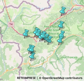 Mappa Via Villaggio Alpino, 10050 Sauze d'Oulx TO, Italia (5.105)