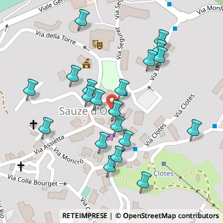 Mappa Piazza Assietta, 10050 Sauze d'Oulx TO, Italia (0.128)
