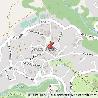 Mappa Via Garello, 15, 10050 Sauze d'Oulx, Torino (Piemonte)