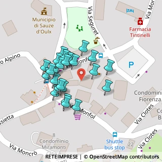 Mappa Piazza Assietta, 10050 Sauze d'Oulx TO, Italia (0.0444)
