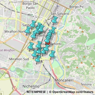 Mappa Lato Ovest N. Snc, 10127 Torino TO, Italia (1.334)