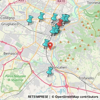 Mappa Lato Ovest N. Snc, 10127 Torino TO, Italia (3.90538)