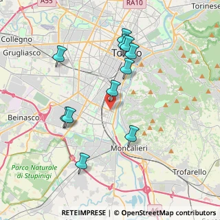 Mappa Lato Ovest N. Snc, 10127 Torino TO, Italia (3.85727)
