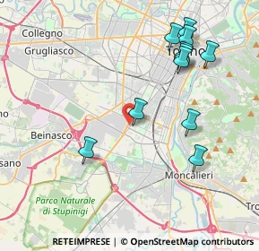 Mappa Mirafiori Sud, 10135 Torino TO, Italia (4.27727)