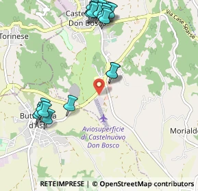 Mappa SP 16 - Km 15, 14022 Castelnuovo Don Bosco AT (1.253)