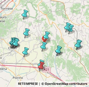 Mappa SP 16 - Km 15, 14022 Castelnuovo Don Bosco AT (9.083)
