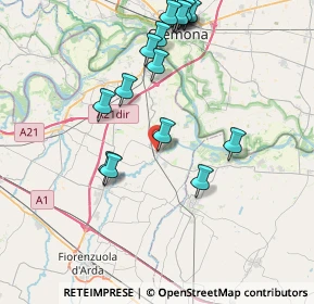 Mappa Via Rastelli, 29010 Piacenza PC, Italia (9.2365)