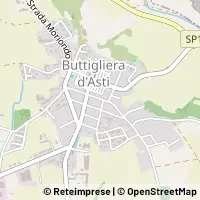 Karte Buttigliera d'Asti