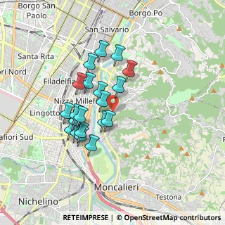 Mappa Strada del Fioccardo, 10133 Torino TO, Italia (1.4665)