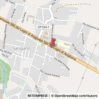 Mappa Via Pinerolo Susa, 59/1, 10090 Sangano, Torino (Piemonte)