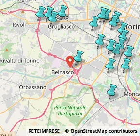 Mappa Via VIII Marzo, 10092 Beinasco TO, Italia (5.329)