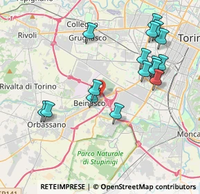 Mappa Via VIII Marzo, 10092 Beinasco TO, Italia (4.16)