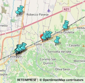 Mappa Corso Perduca, 27050 Corvino San Quirico PV, Italia (2.09059)